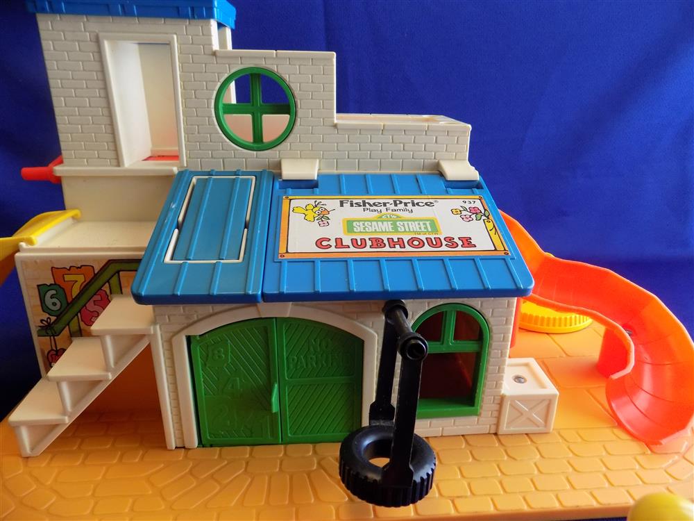 Fisher Price Sesame Street Clubhouse #937 Complete picture 11025