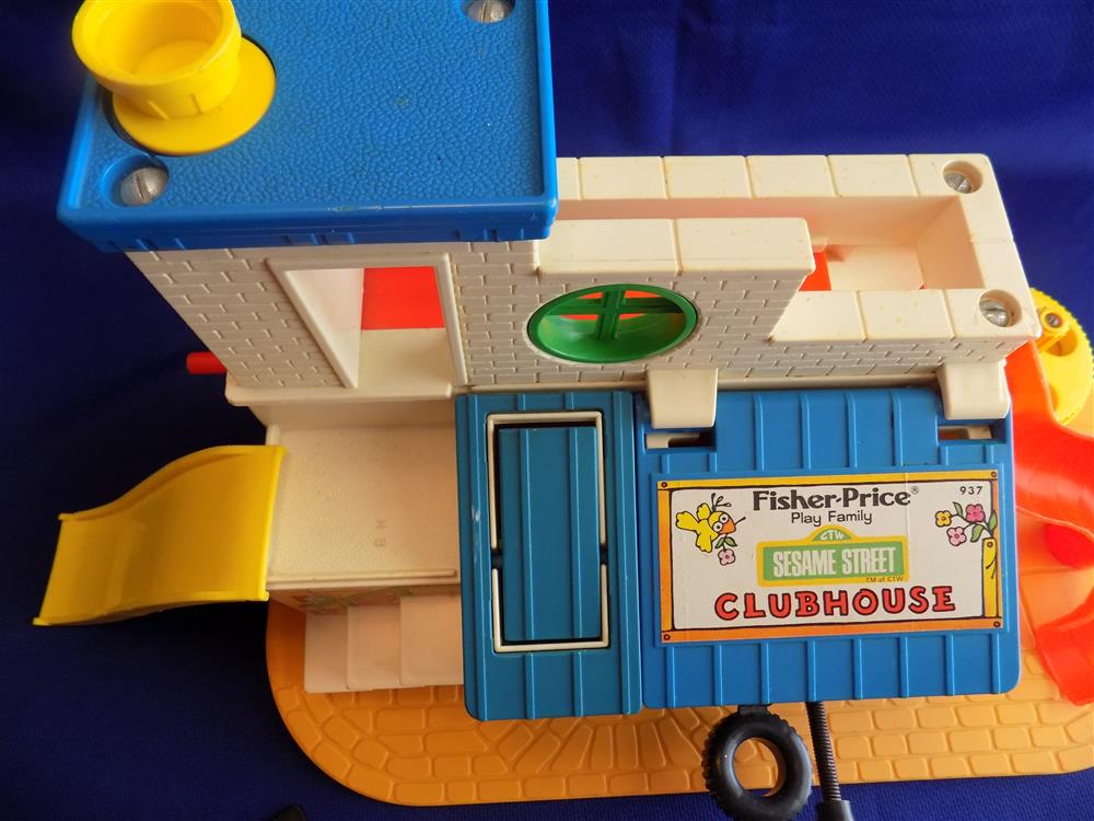 Fisher Price Sesame Street Clubhouse #937 Complete picture 11027