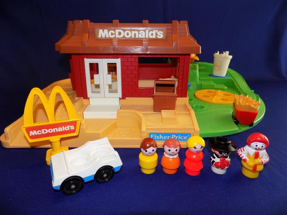 Fisher Price Little People McDonalds Restaurant #2552 Complete picture 10896