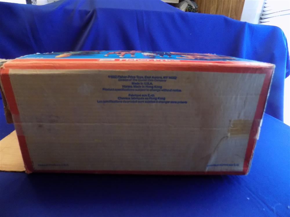 Fisher Price Little People Western Town #934 Complete in Box Near mint vintage set picture 10919