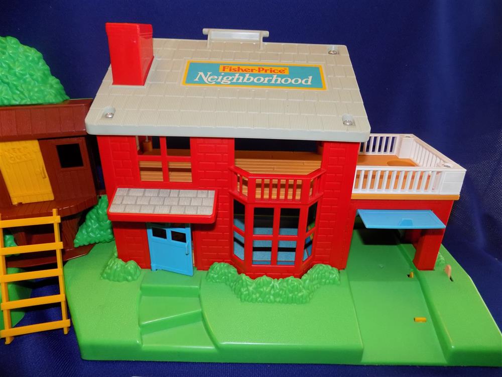 Fisher Price Little People #2551 Neighborhood House Complete in Box picture 10929