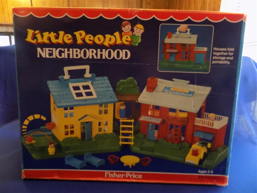 Fisher Price Little People #2551 Neighborhood House Complete in Box picture 10939