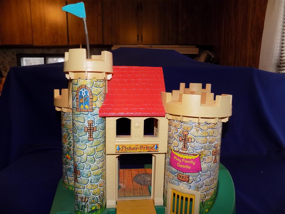 Fisher Price Little People Castle #993 Vintage Complete Nice picture 12045