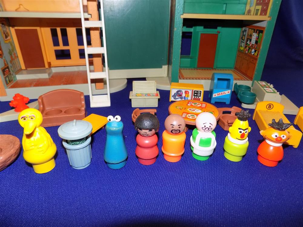 Fisher Price Little People Sesame Street Village #938 Excellent Complete Set picture 11039