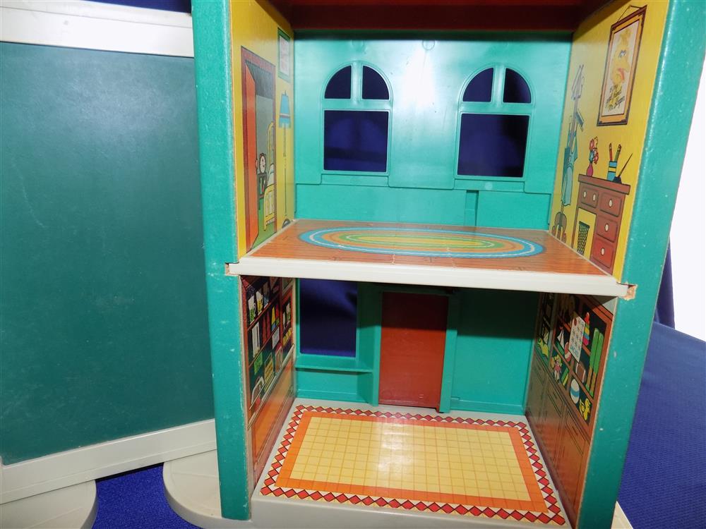 Fisher Price Little People Play Family Sesame Street Village #938 Complete set picture 15122