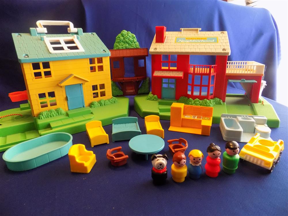 Fisher Price Little People #2551 Neighborhood House Set picture 15123