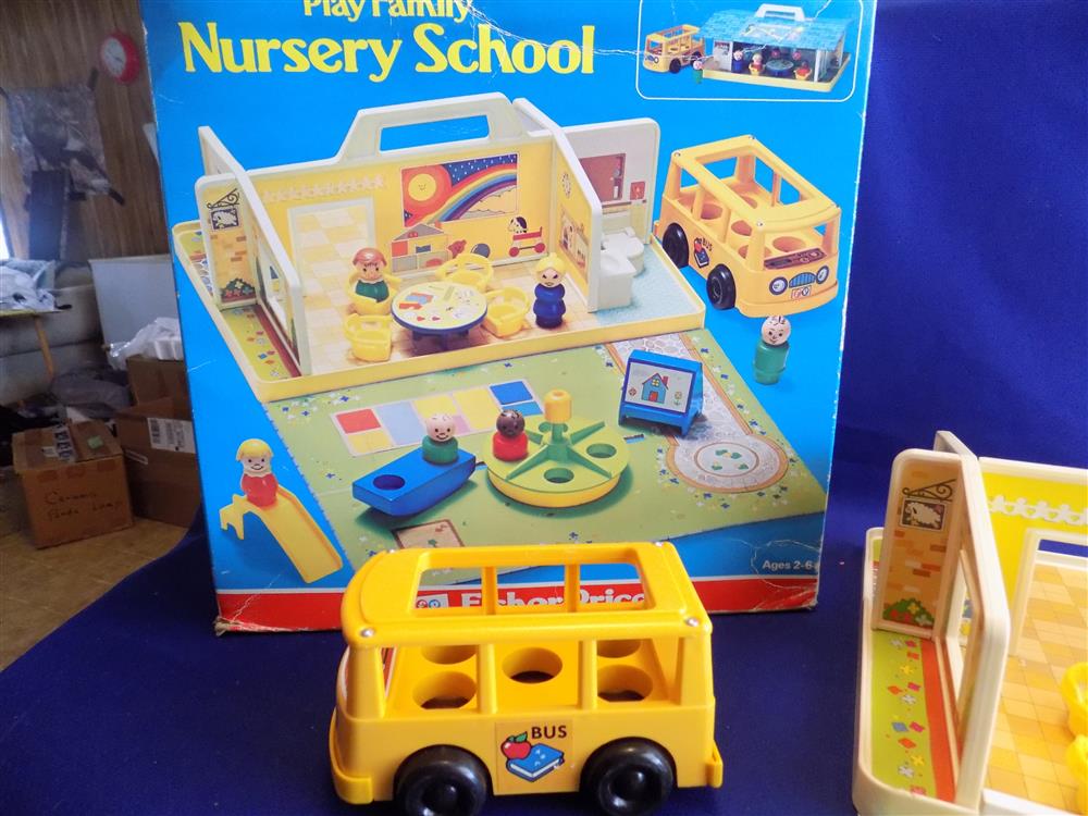 Fisher Price Little People Nursery School #929 Excellent in Box picture 14084