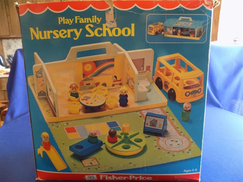Fisher Price Little People Nursery School #929 Excellent in Box picture 14085