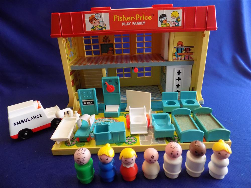 Fisher Price Little People Play Family Hospital #931 Complete picture 16156