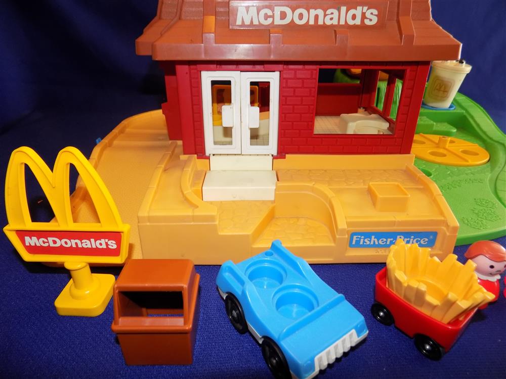 Fisher Price Little People McDonalds Set #2552 Near mint complete set picture 16174
