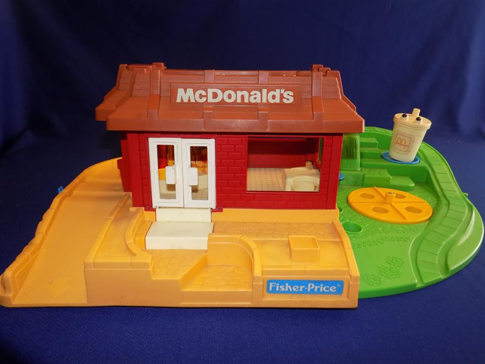 Fisher Price Little People McDonalds Set #2552 Near mint complete set picture 16178