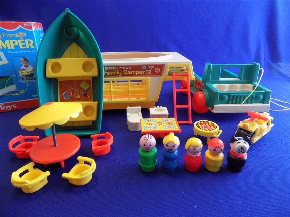 Fisher Price Little People Play Family Camper #994 Vintage picture 13064