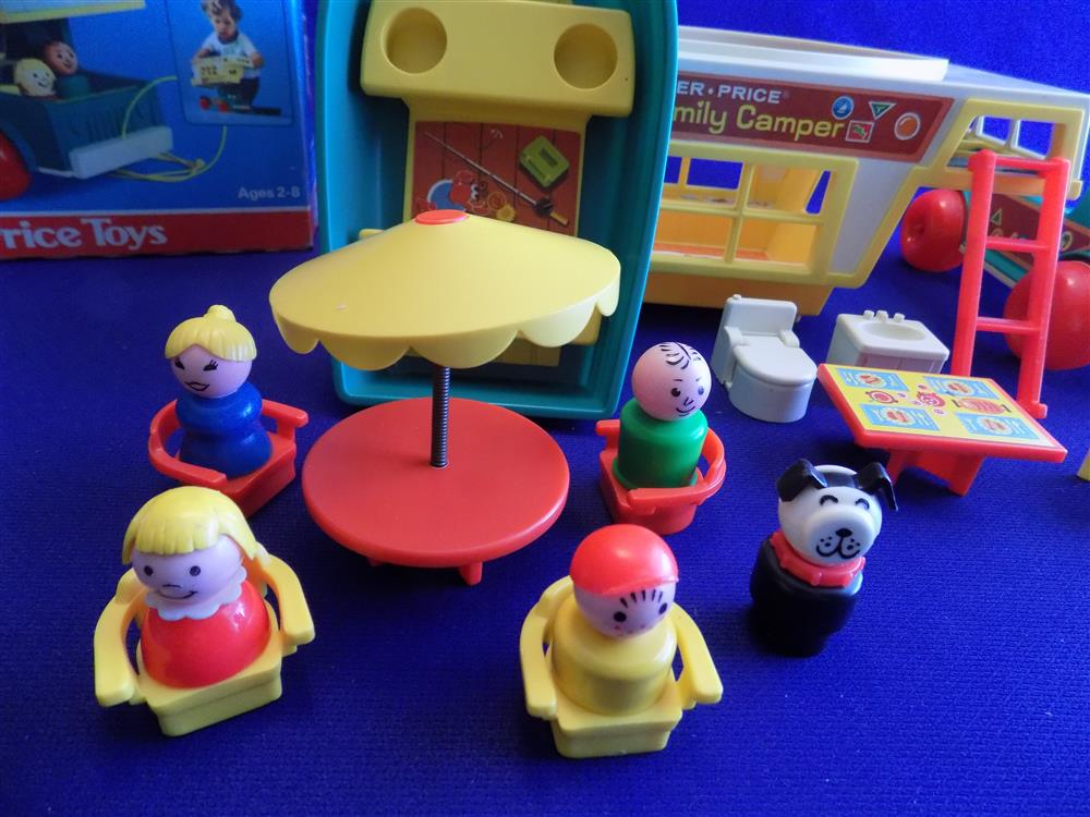 Fisher Price Little People Play Family Camper #994 Vintage picture 13067