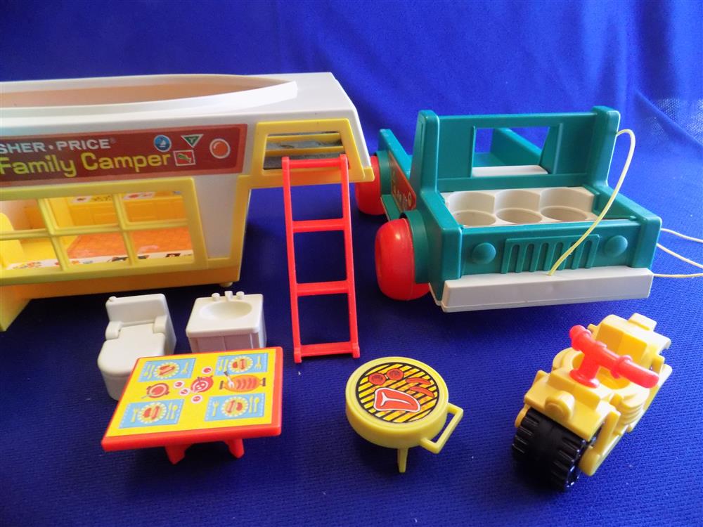Fisher Price Little People Play Family Camper #994 Vintage picture 13068