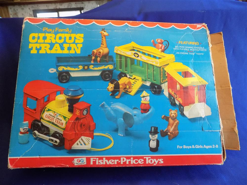 Fisher Price Little People Circus Train Animals #991 picture 14105
