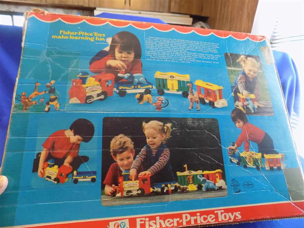 Fisher Price Little People Circus Train Animals #991 picture 14106