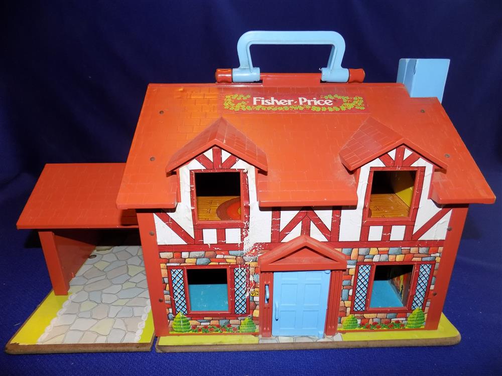 Fisher Price Little People Brown Tudor House #952 Complete picture 15153