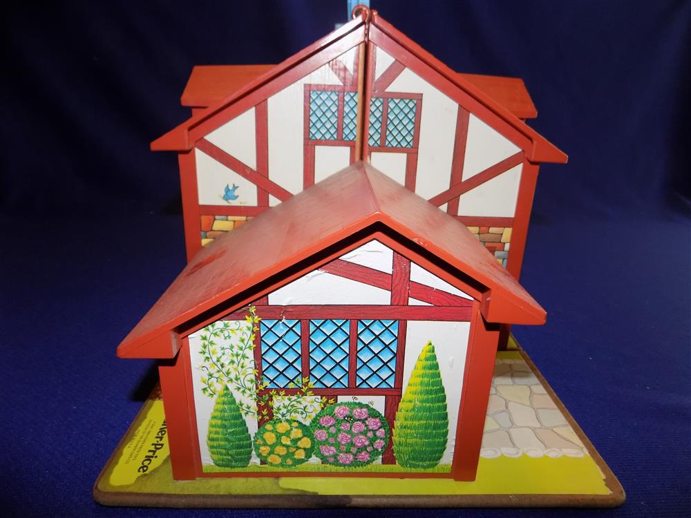 Fisher Price Little People Brown Tudor House #952 Complete picture 15156