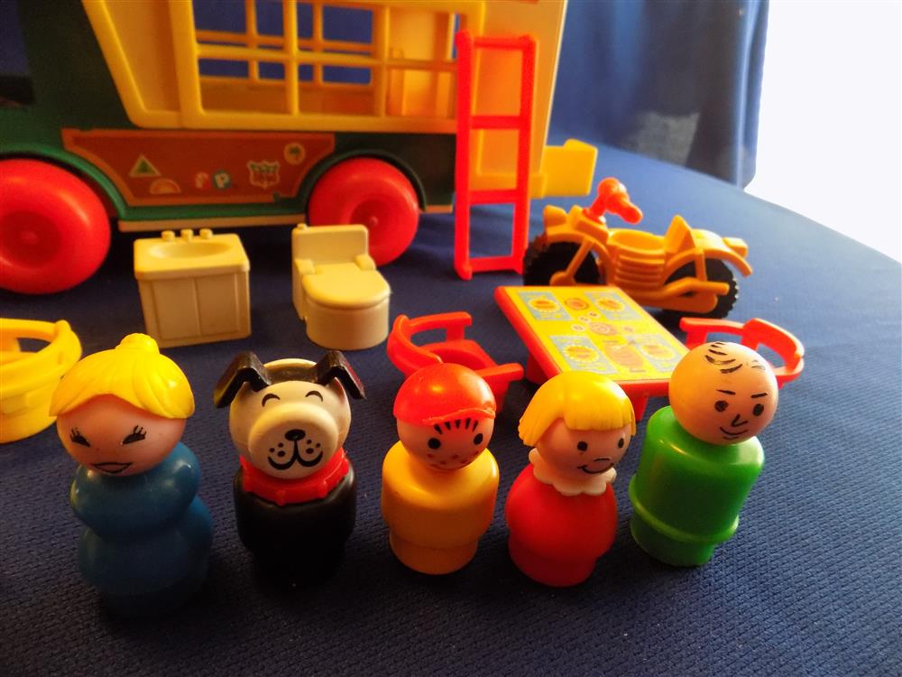 Fisher Price Little People Camper #994 Excellent picture 17255