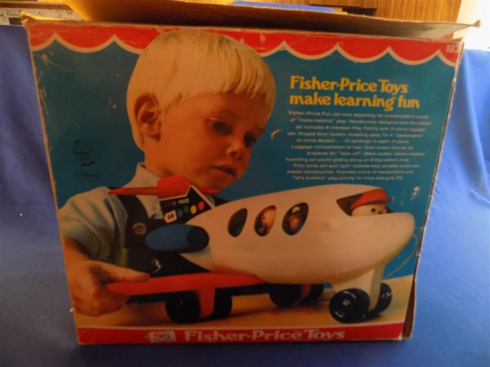 Fisher Price Little People Play Family Fun Jet #183 in Box picture 17277