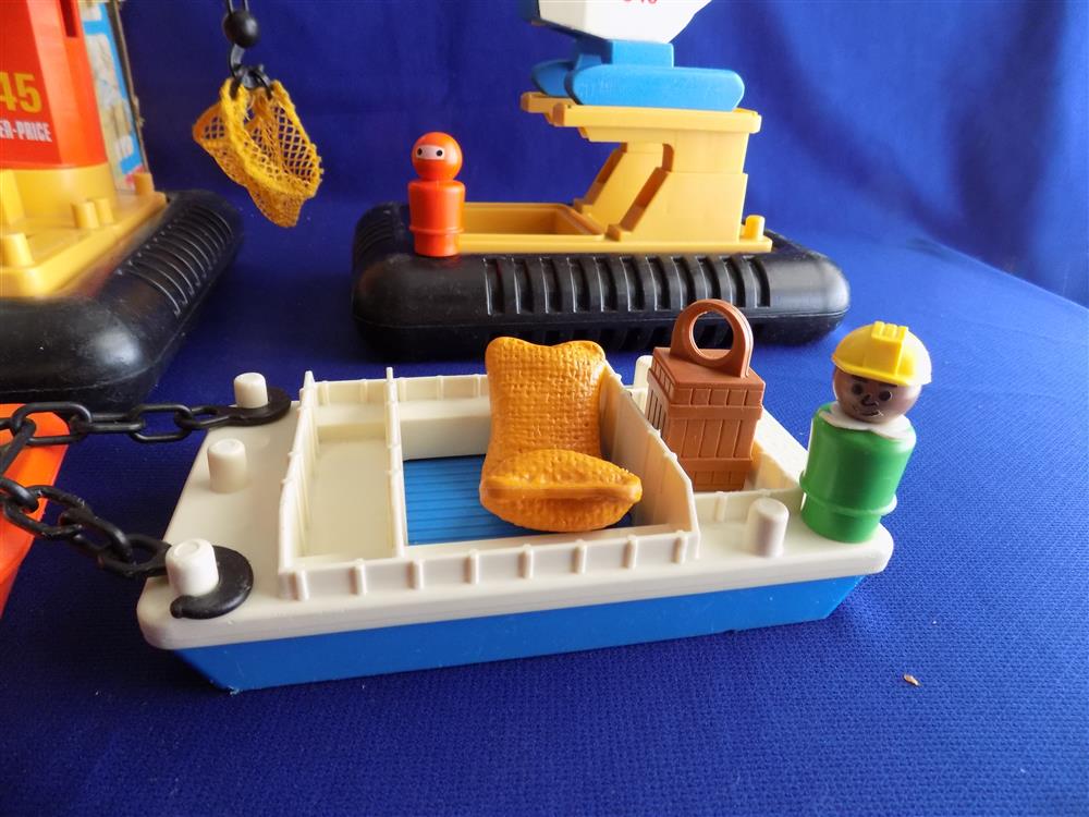 Fisher Price Little People Off Shore Cargo Base #945 Complete in Box picture 17284