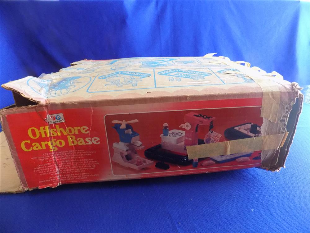 Fisher Price Little People Off Shore Cargo Base #945 Complete in Box picture 17288