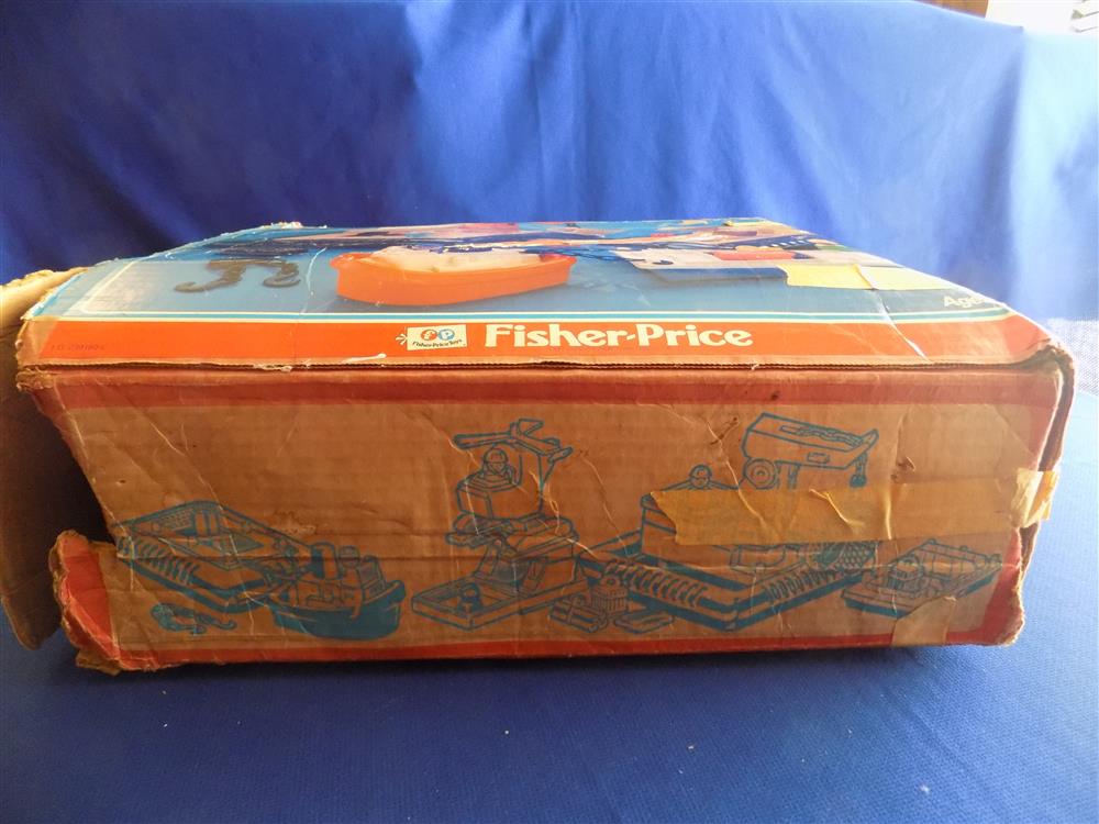 Fisher Price Little People Off Shore Cargo Base #945 Complete in Box picture 17289