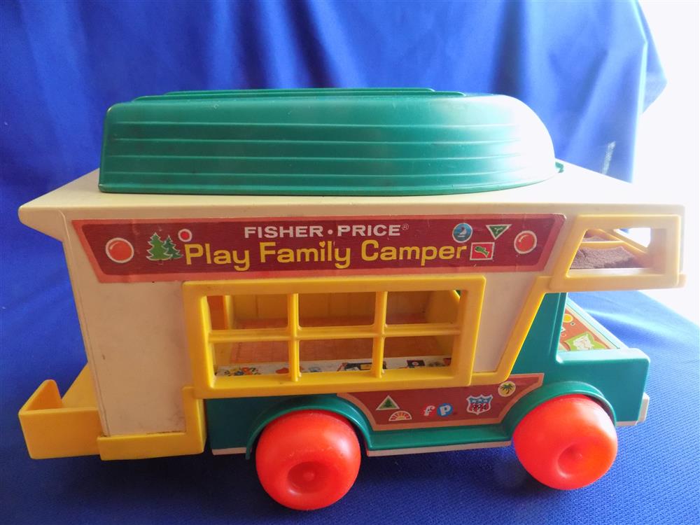 Fisher Price Play Family Camper #994 Complete Plus Extras picture 17304