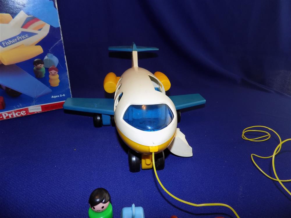 Fisher Price Little People Play Family Jetliner #182 Mint picture 18284