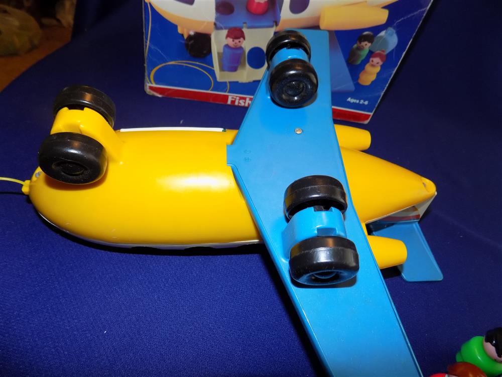 Fisher Price Little People Play Family Jetliner #182 Mint picture 18285