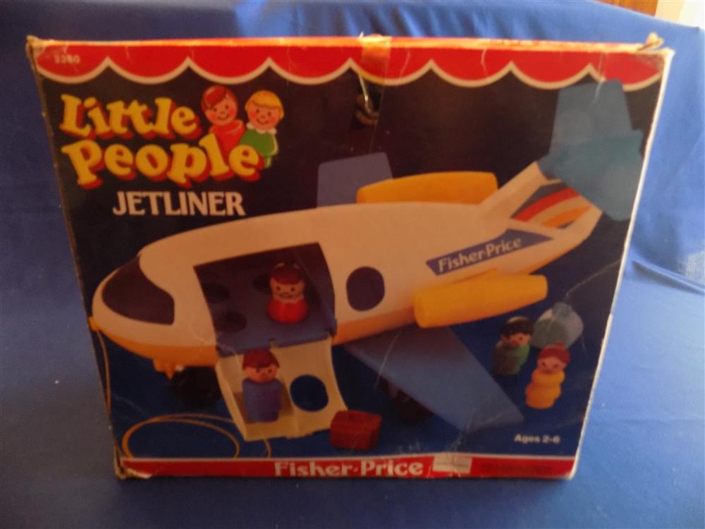 Fisher Price Little People Play Family Jetliner #182 Mint picture 18287