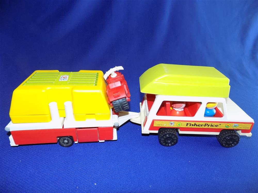 Fisher Price Little People Pop Up Camper Set #992 picture 18331