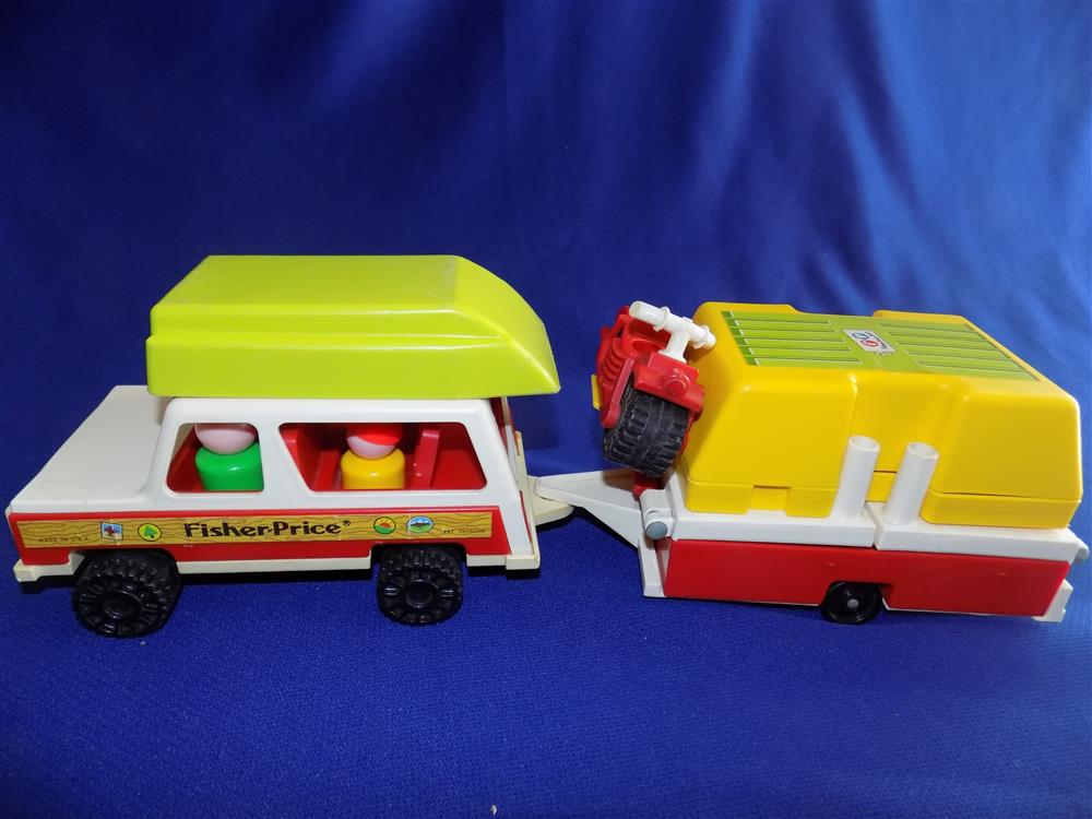 Fisher Price Little People Pop Up Camper Set #992 picture 18332
