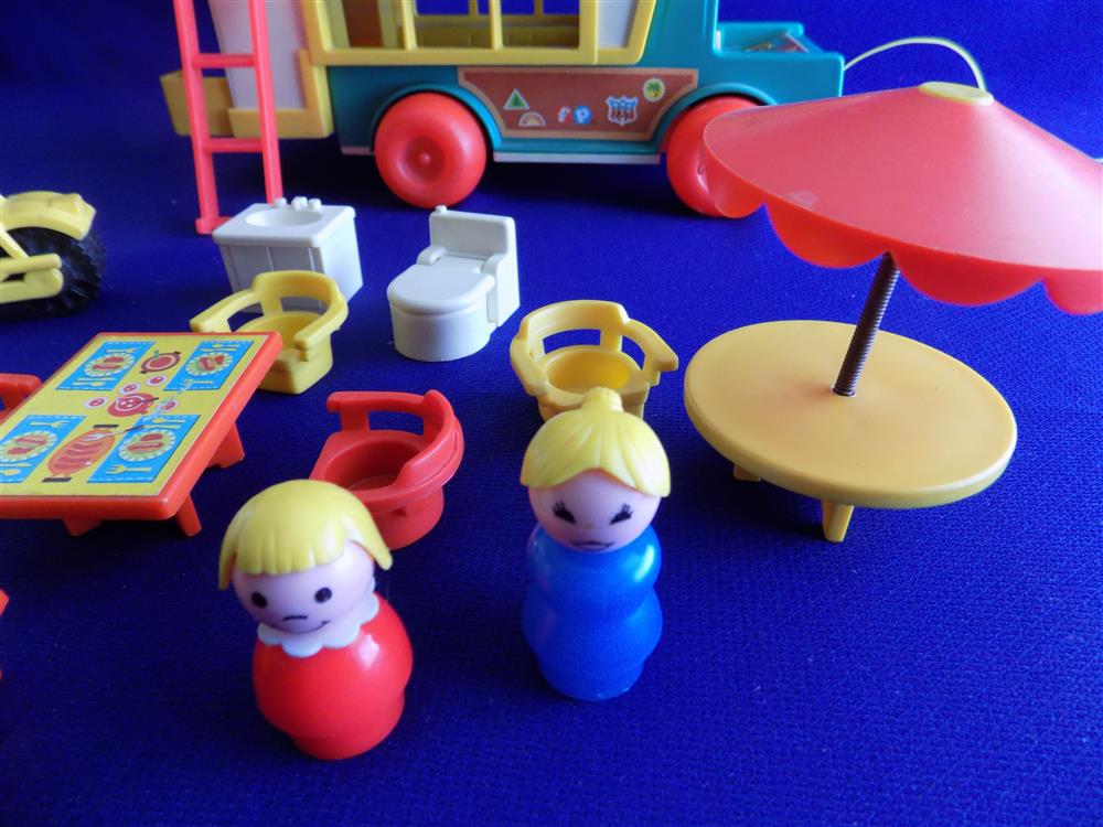 Fisher Price Little People Camper Set #994 Complete and Extras picture 19340
