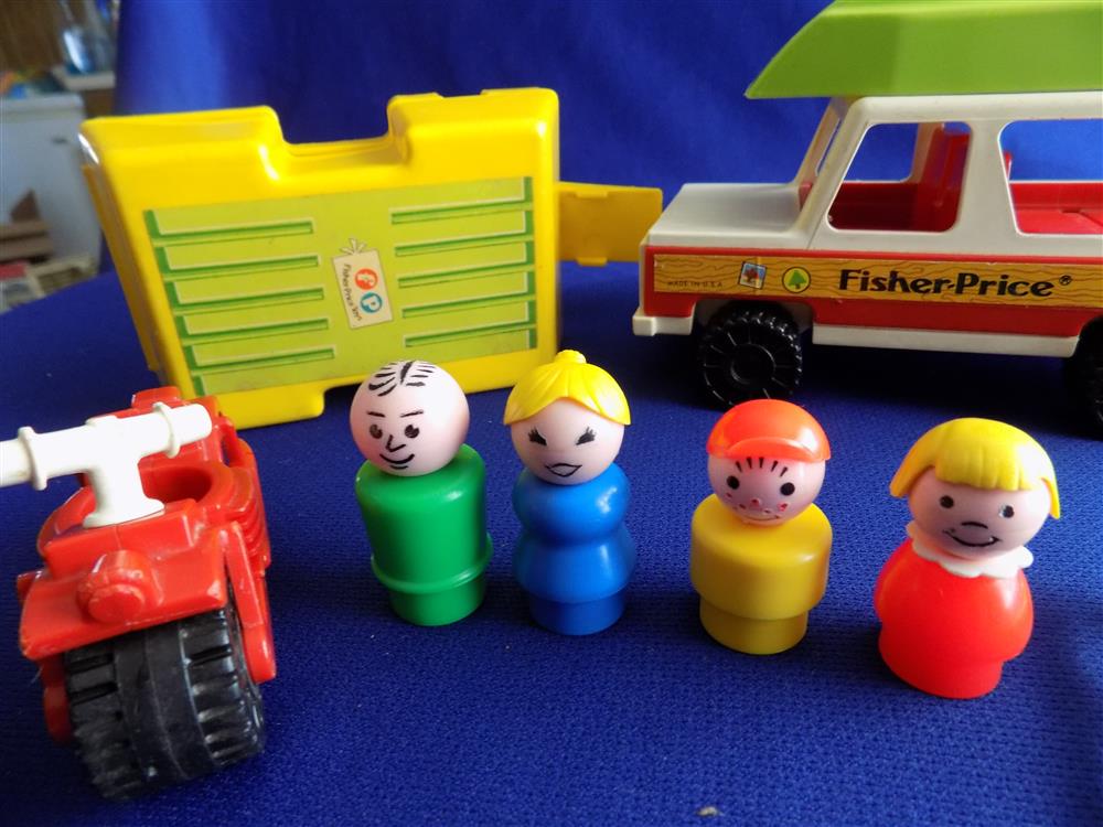 Fisher Price Little People Pop Up Camper #992 1979 picture 19378