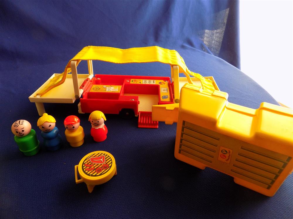 Fisher Price Little People Pop Up Camper #992 1979 picture 19380