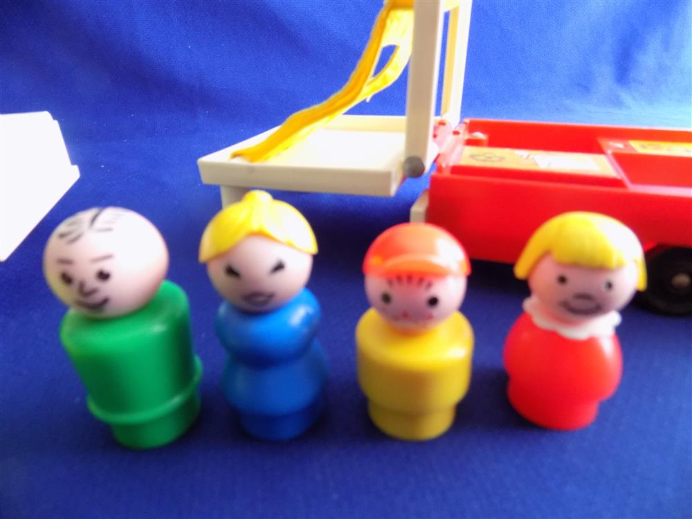 Fisher Price Little People Pop Up Camper #992 1979 picture 19381