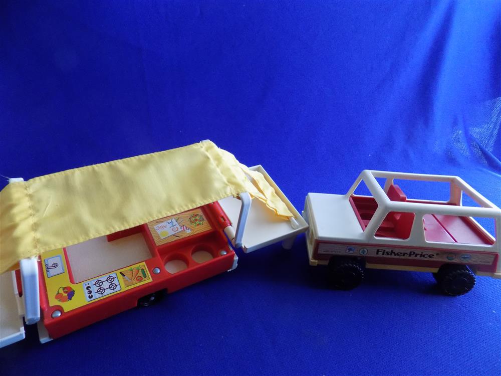 Fisher Price Little People Pop Up Camper #992 Complete Set picture 19399