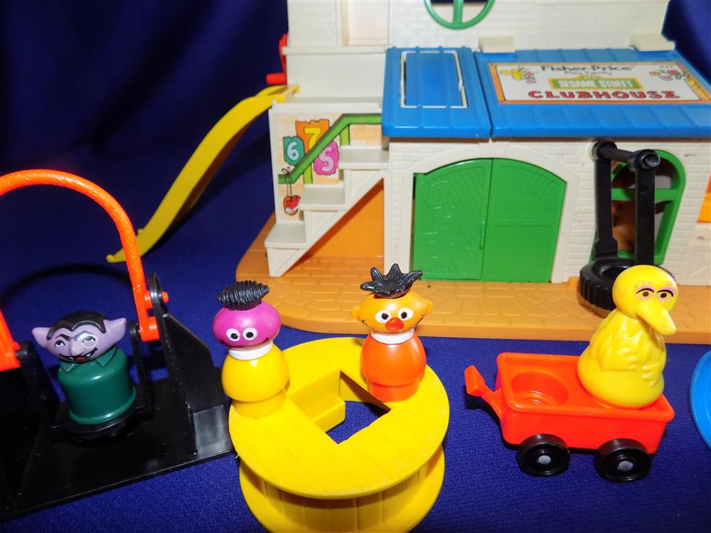 Fisher Price Sesame Street Clubhouse #937 Excellent picture 19402
