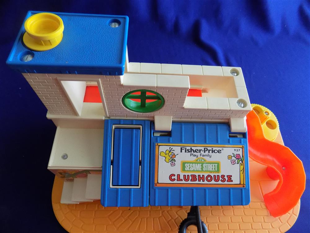 Fisher Price Sesame Street Clubhouse #937 Excellent picture 19406