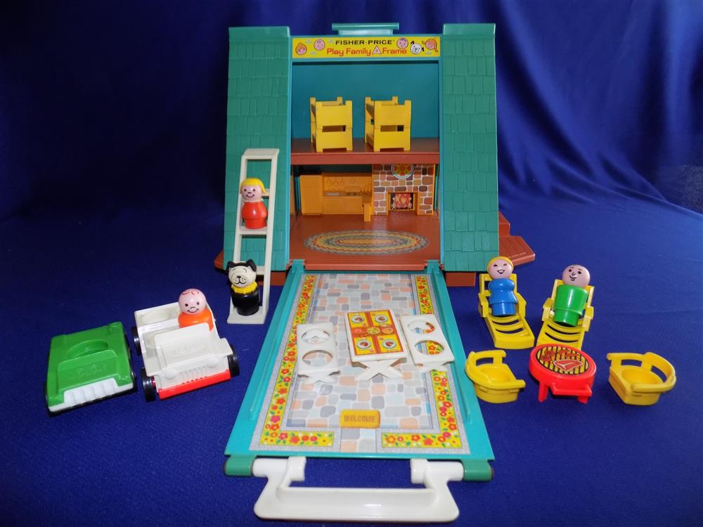 Fisher Price Little People A-Frame #990 Complete picture 19407