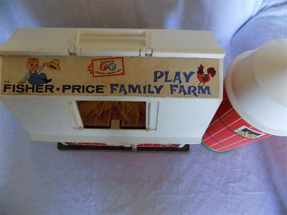 Fisher Price Little People Farm #915 Complete Hex Animals picture 21459