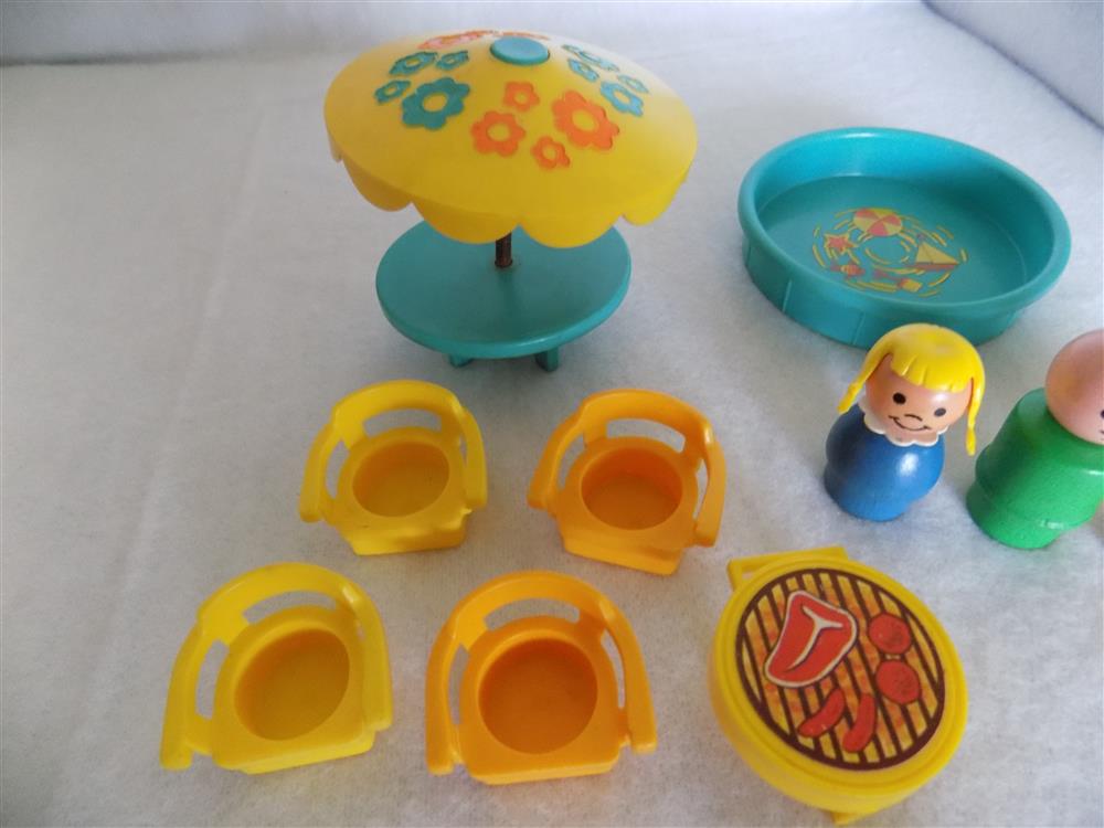 Fisher Price Little People Play Family Patio Set #726 picture 21423