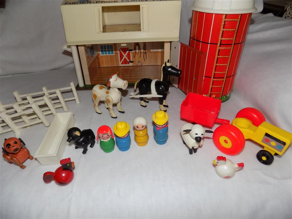 Fisher Price Little People Farm #915 Excellent picture 22430