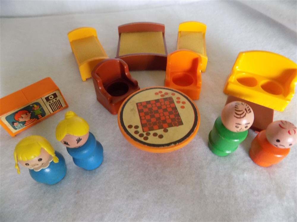 Fisher Price Play Family Decorator Set #728 Complete picture 21463