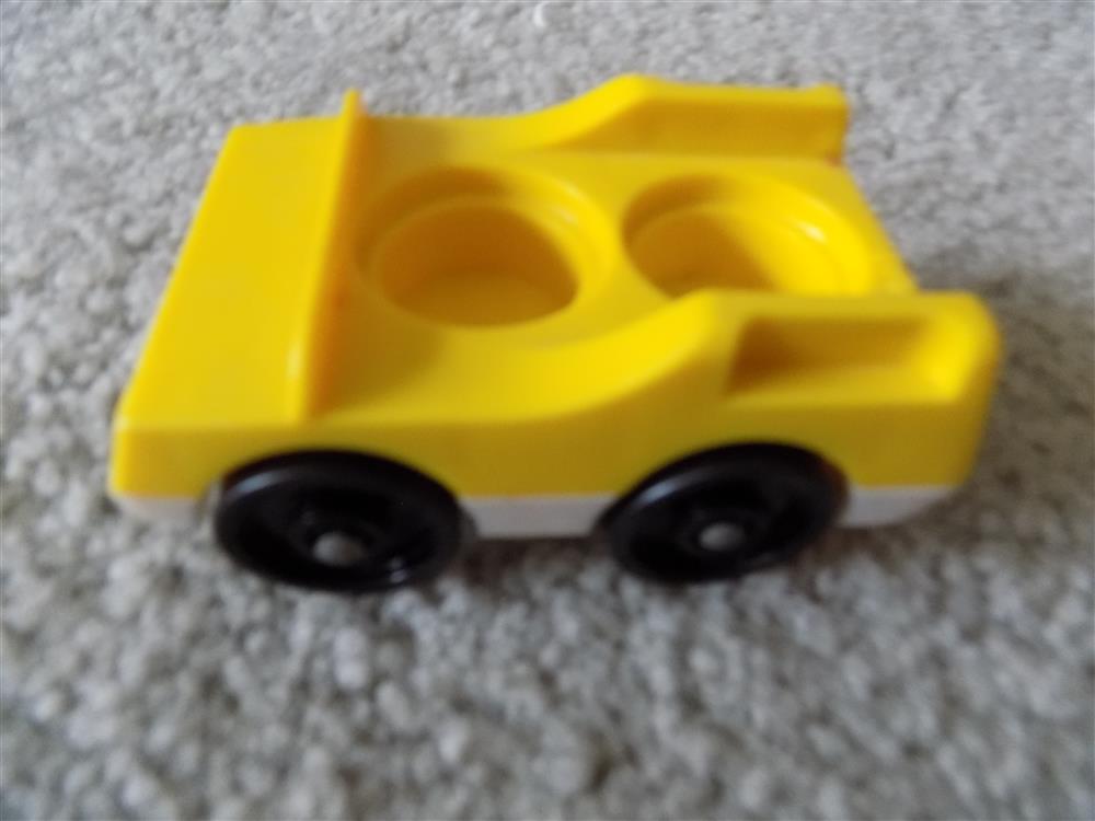 Fisher Price Little People McDonalds #2552 Car - Yellow/White picture 23487
