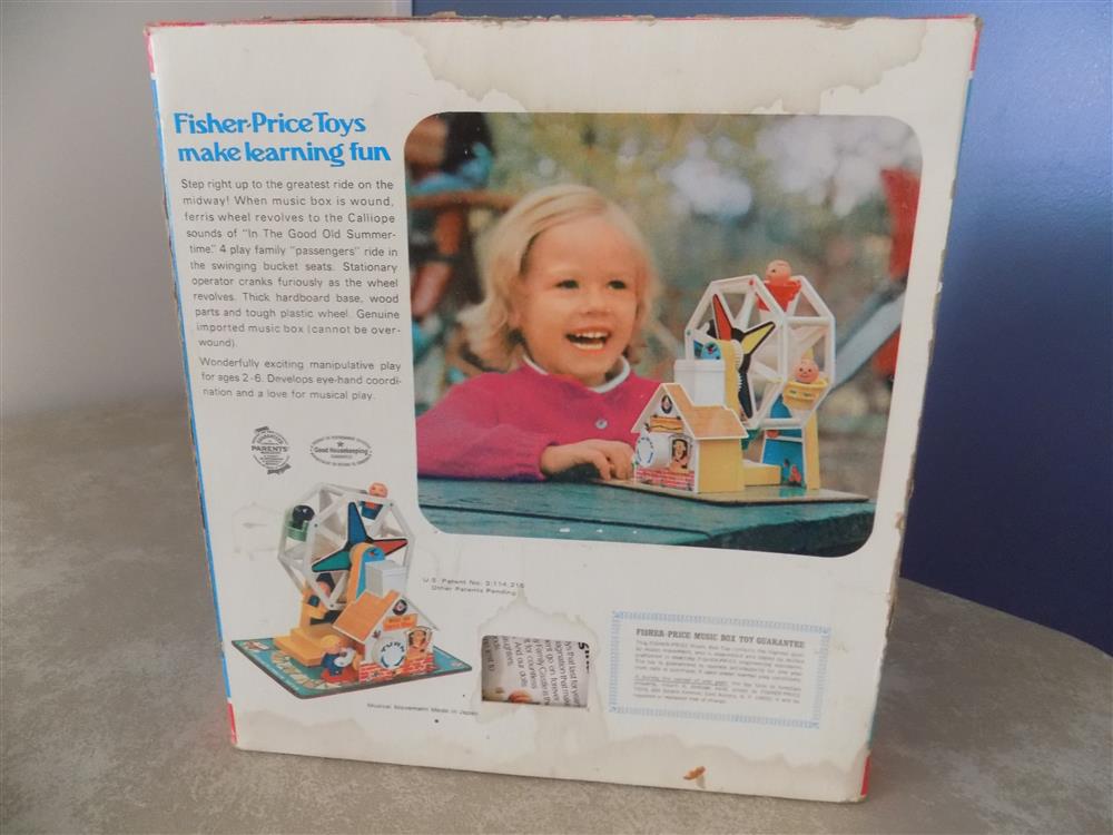 Fisher Price Musical Ferris Wheel Little People #969 picture 23673