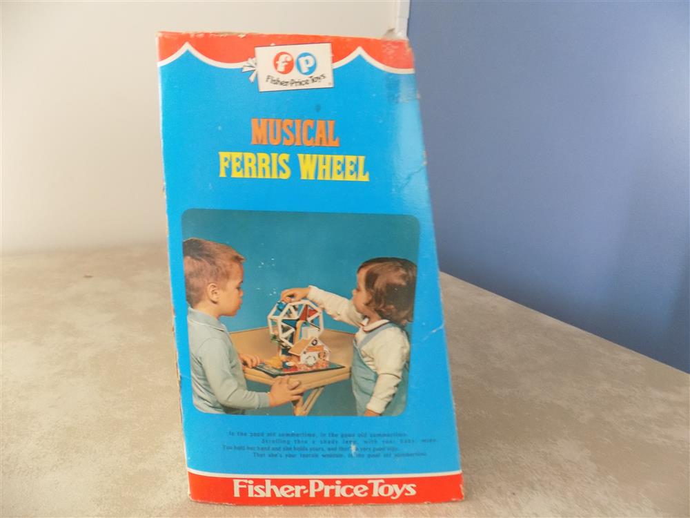 Fisher Price Musical Ferris Wheel Little People #969 picture 23674
