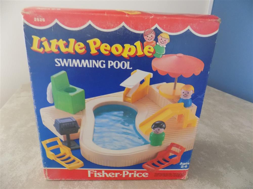Fisher Price Little People Swimming Pool #2526 Sealed picture 23686