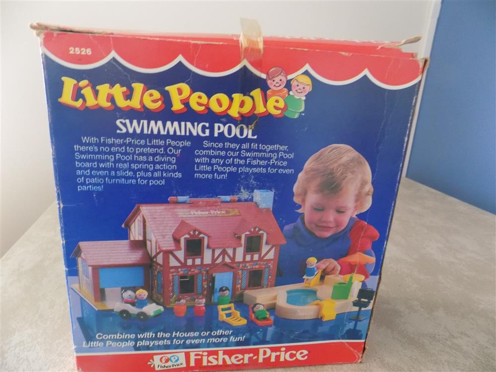 Fisher Price Little People Swimming Pool #2526 Sealed picture 23687